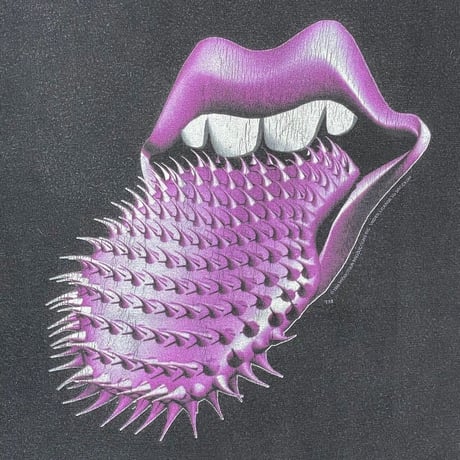 ROLLING STONES VOODOO LOUNGE PURPLE SPIKE TONGUE 1994 BROCKUM LARGE 2056