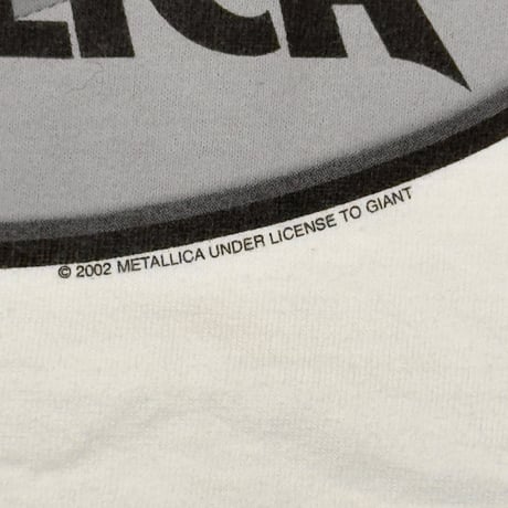 METALLICA POWERED BY METALLICA ARM PRINT LS WHITE ALSTYLE LARGE 3358