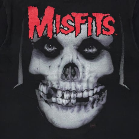 MISFITS DOUBLE SIDE SKULL RED TEXT FITS XL 6735