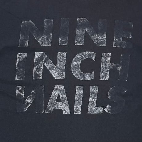 NINE INCH NAILS FRONT EMBROIDERY BACK BIG LOGO BOOTLEG LS SCREEN STARS FITS XL 8394