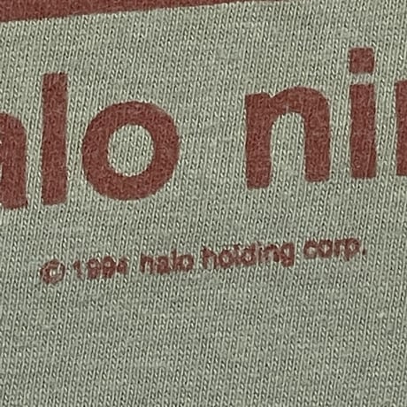 NINE INCH NAILS  1994 HALO TEE SAGE GREEN HANES XL 4942