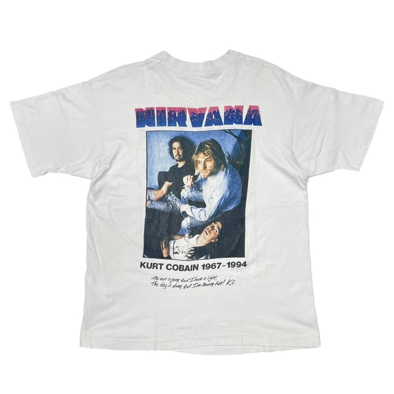 NIRVANA Who killed  Cobain? Tシャツ XL NIRVANA Who killed Cobain? Tシャツ XL NIRVANA Who killed