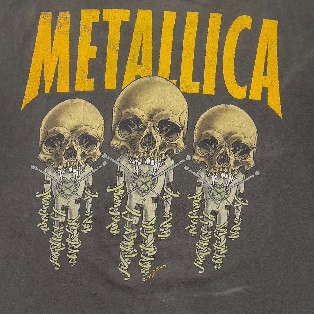 最安値下げ‼️LLICA PUSHEAD 1994 SUMMER XL 最安値下げ‼️METALLICA PUSHEAD 1994 SUMMER XL - メルカリ