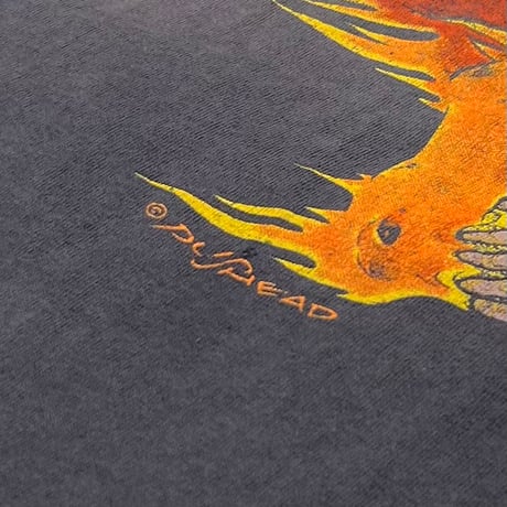 METALLICA PUSHEAD SIDE FLAME GIANT BY TEEJAYS XL 5334