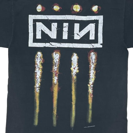 NINE INCH NAILS Y2K THE DOWNWARD SPIRAL GILDAN LARGE 5326