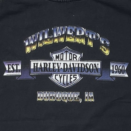 HARLEY DAVIDSON P.SMITH WILERT'S DUBUQUE LARGE 1871