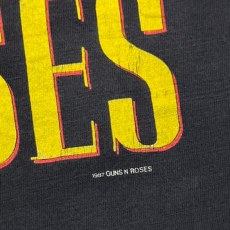 GUNS N' ROSES WAS HERE 1987 FITS XL 8050