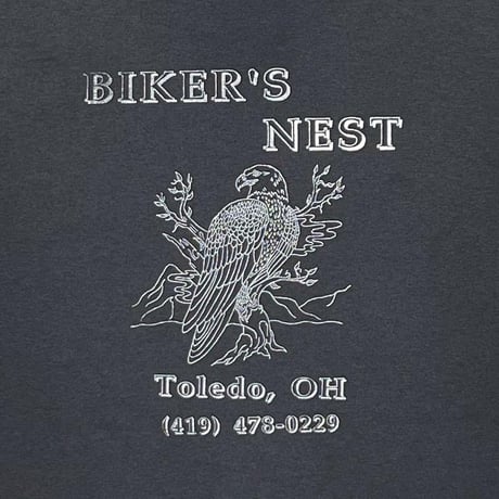 HARLEY DAVIDSON 	WOLF LEGENDS LIVE WHERE LEGENDS ROAM BIKER'S NEST FITS LARGE 7955