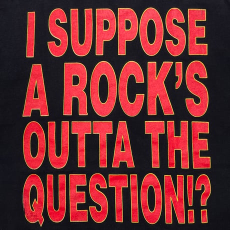 DEF LEPPARD I SUPPOSE A ROCK'S OUTTA THE QUESTION!? FITS XL 5351