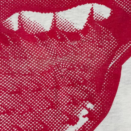 THE ROLLING STONES VOODOO LOUNGE DOT SPIKE TONGUE WHITE FITS LARGE 5779