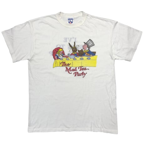 ALICE IN WONDERLAND THE MAD TEA PARTY WHITE XL 4921