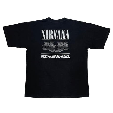 NIRVANA NEVERMIND BOOTLEG BLACK GREEN FITS XL 8067