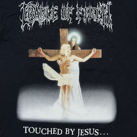 CRADLE OF FILTH 2000 TOUCHED BY JESUS FINGERED BY GOD FRUIT OF THE LOOM XL 4461