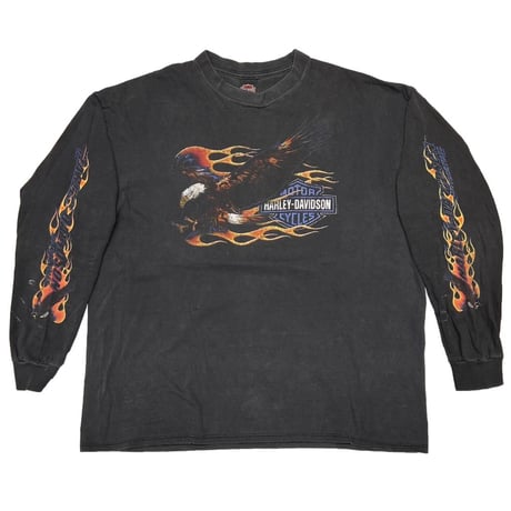 HARLEY DAVIDSON PORTSMOUTH EAGLE SLEEVE FLAME XXL 3670
