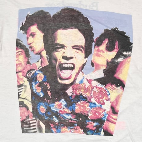 THE ROLLING STONES 1989 BUDWEISER STEEL WHEELS WHITE XL 1550