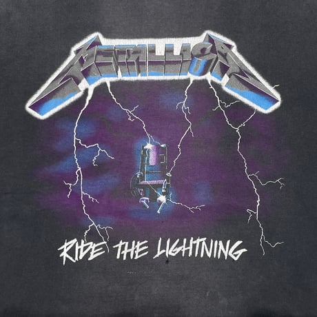 METALLICA RIDE THE LIGHTNING FITS XL 0563