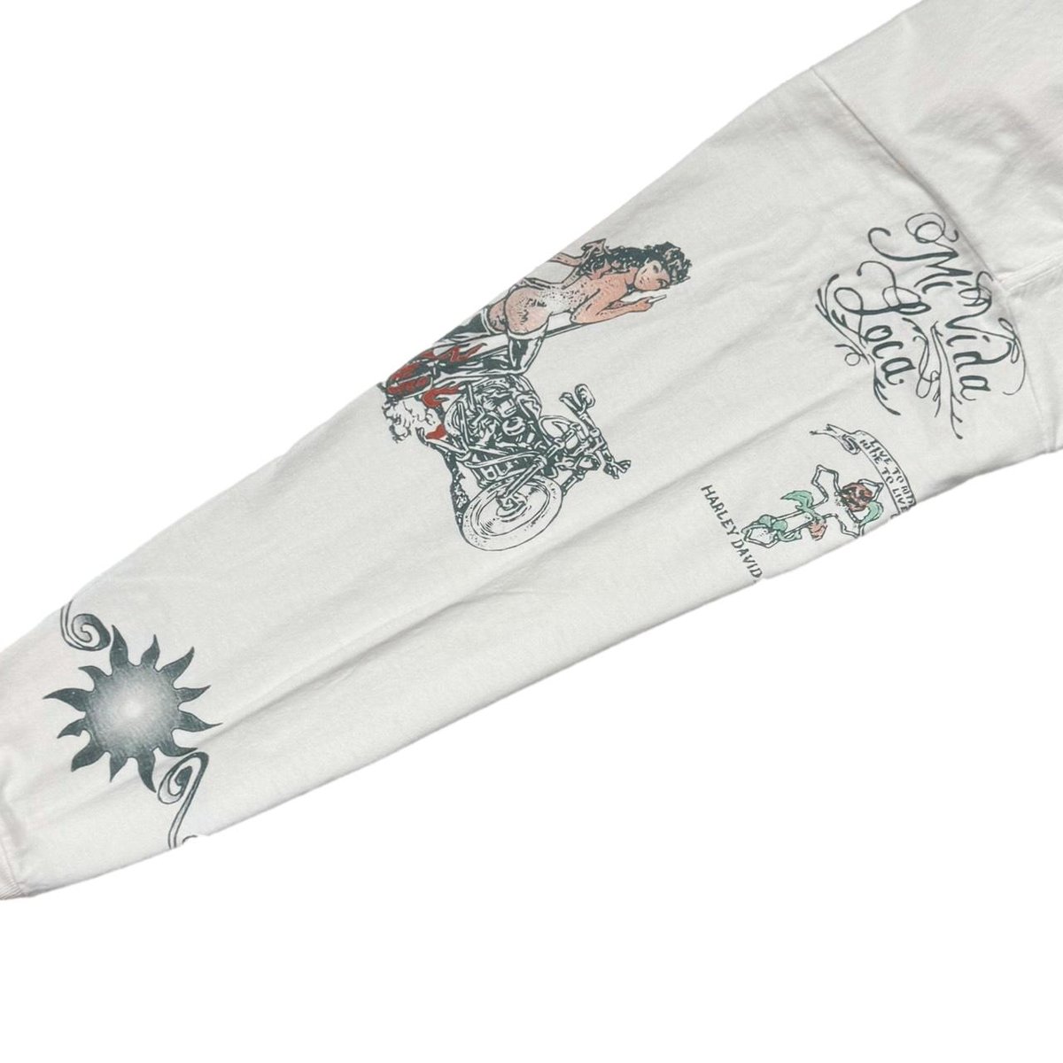 DENNIS RODMAN TATOO LS ホワイト　XL DENNIS RODMAN TATTOO LS WHITE XL 7798 | greatLA