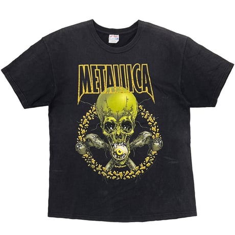 METALLICA PUSHEAD NO LEAF CLOVER Hanes LARGE 4299