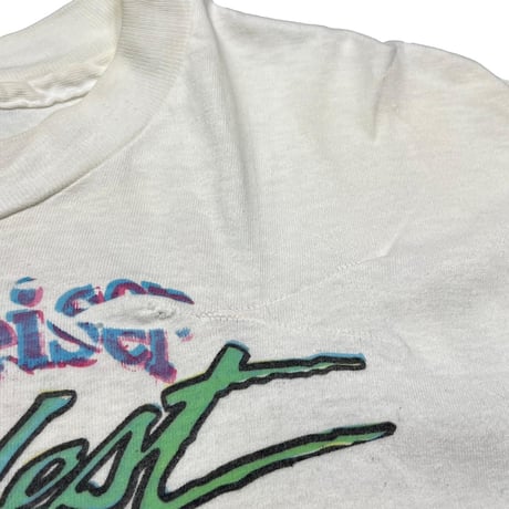 Budweiser Superfest 1991 WHITE HANES XL 9336