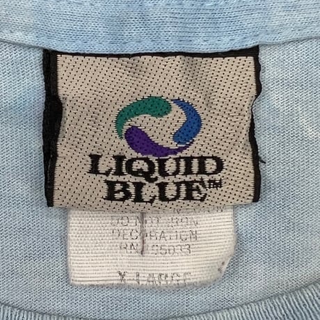 PINK FLOYD 00s WISH YOU WERE HERE TIE DYE LIQUID BLUE XL 2786
