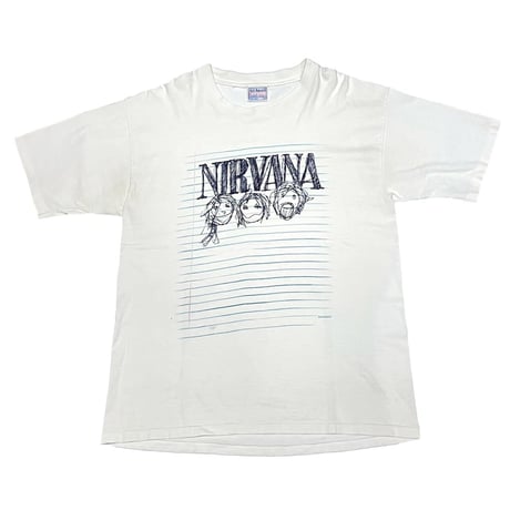 NIRVANA 1997 NOTE WHITE ALLSPORT LARGE 5096