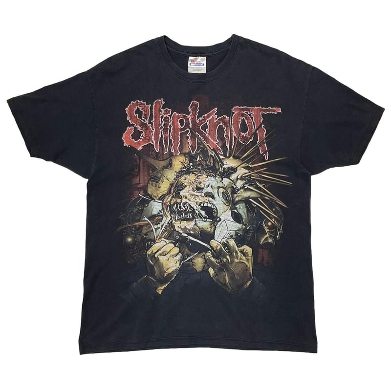 SLIPKNOT SHAVE THE MASK HANES LARGE 1647 | grea