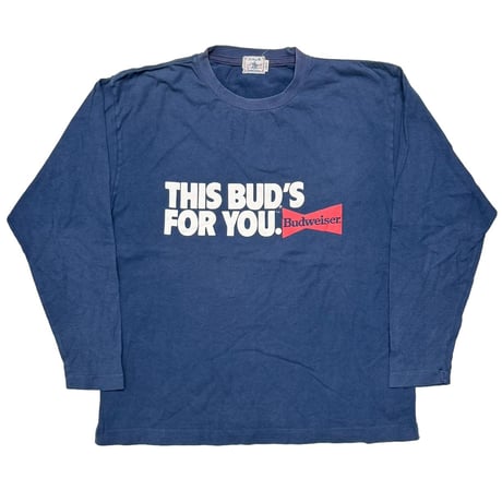 Budweiser THIS BUD'S FOR YOU. LS NAVY LARGE 5877