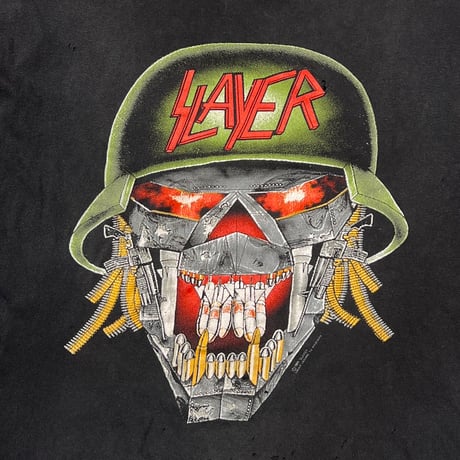 SLAYER CLASH OF THE TITANS TOUR 1991 SLEEVE CUT FITS XL 2847