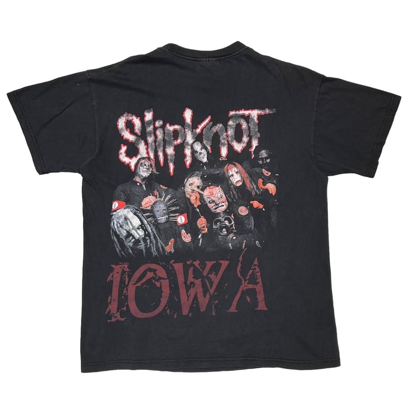 ミュージシャン Slipknot   Japanese Iowa Tour 2K2 Slipknot IOWA DOUBLE SIDE BOOTLEG XL 2685 | gre