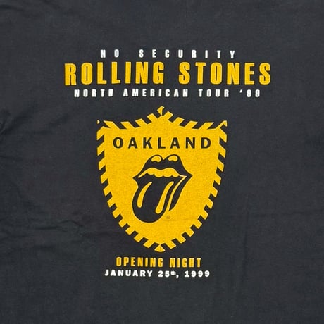 THE ROLLING STONES 1999 NO SECURITY TOUR LIP & TONGUE MURINA XL 0278