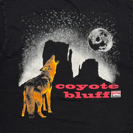 Marlboro COYOTE BLUFF ADVENTURE TEAM BLACK FRUIT OF THE LOOM XL 1291