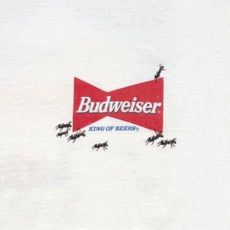 Budweiser ANTS CARRY THE BOTTLE WHITE XL 4612