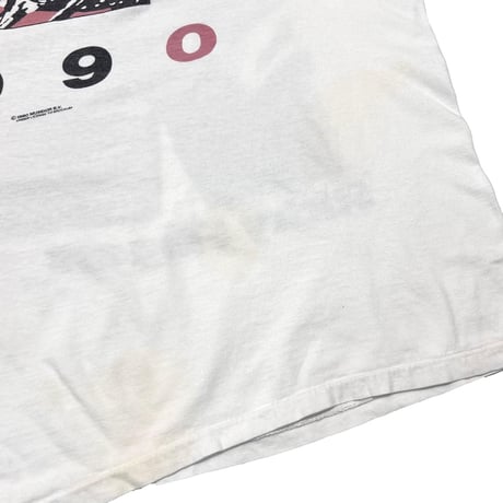 THE ROLLING STONES 1990 STICKY FINGERS EUROPE WHITE FITS L-XL 4463