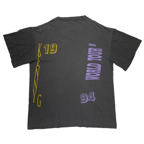 KENNY G 1994 WORLD TOUR  BOOTLEG TEE FITS LARGE 0356