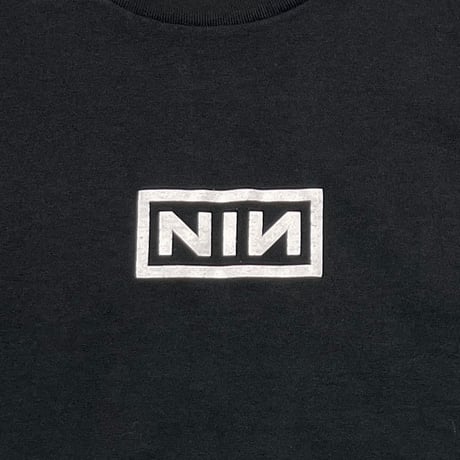 NINE INCH NAILS BOX LOGO Y2K FRUIT OF THE LOOM XXL 5574