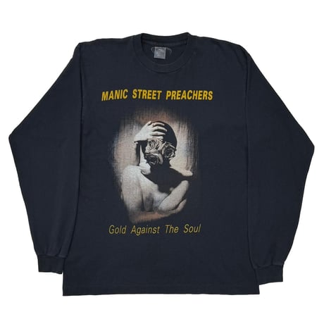 MANIC STREET PREACHERS GOLD AGAINST THE SOUL LS SCREEN STARS FITS XL 5667