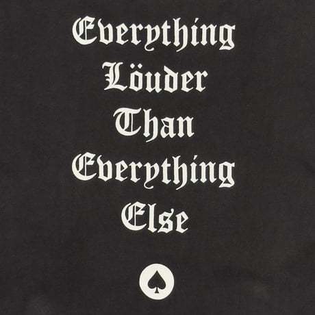 MOTORHEAD ENGLAND Everything Louder Chan Everything Else HANES LARGE 0791