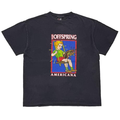 THE OFFSPRING AMERICANA BLACK GIANT BY TULTEX LARGE 2263