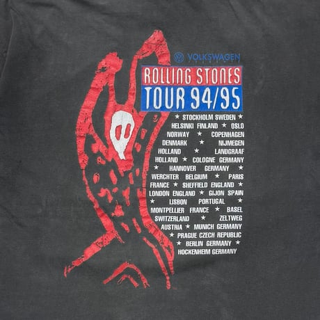 THE ROLLING STONES FRONT MEMBER VOODOO LOUNGE EURO FITS LARGE 4336