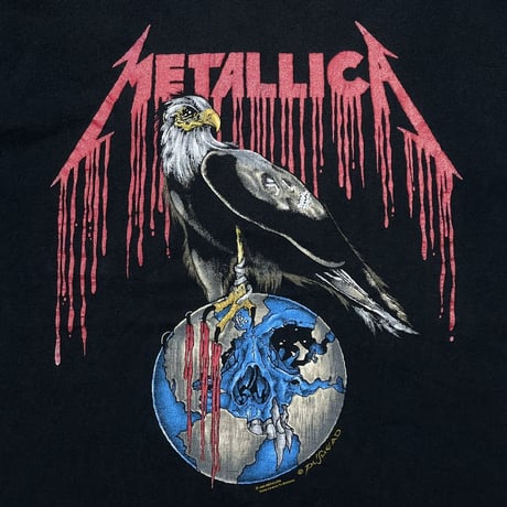 METALLICA PUSHEAD NO WHERE ELSE TO ROAM EUROPE 1993 FITS LARGE 5716