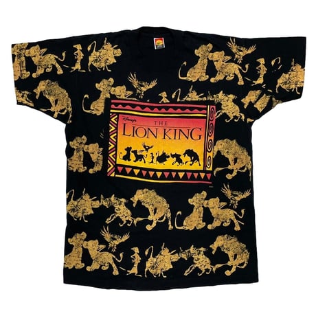 DISNEY VINTAGE THE LION KING OVP BLACK OSFA FITS XL 6382