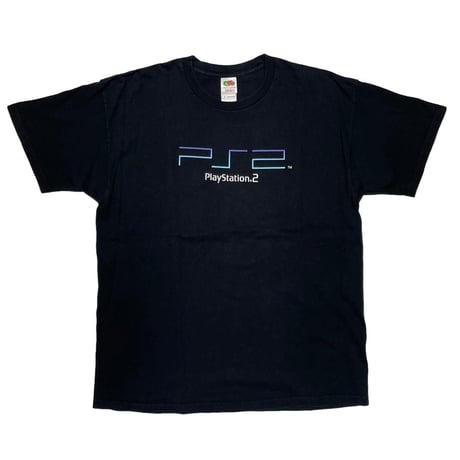 PLAY STATION 2 LOGO DOUBLE SIDE FRUIT OF THE LOOM XL 8379