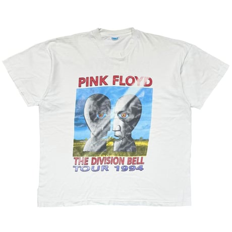 PINK FLOYD THE DIVISION BELL TOUR 1994 BOOTLEG WHITE FRUIT OF THE LOOM XXL 3479