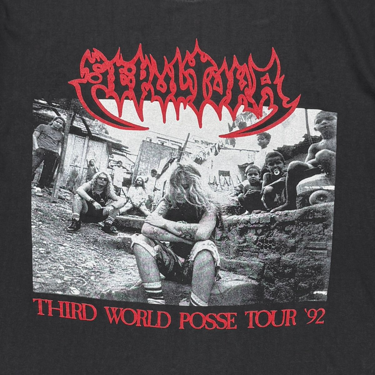 SEPULTURA THIRD WORLD POSSE TOUR 1992 EURO LARG