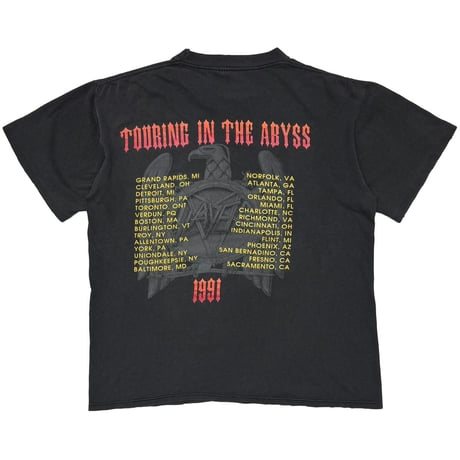 SLAYER TOURNING IN THE ABYSS 1999 BROCKUM LARGE 7384