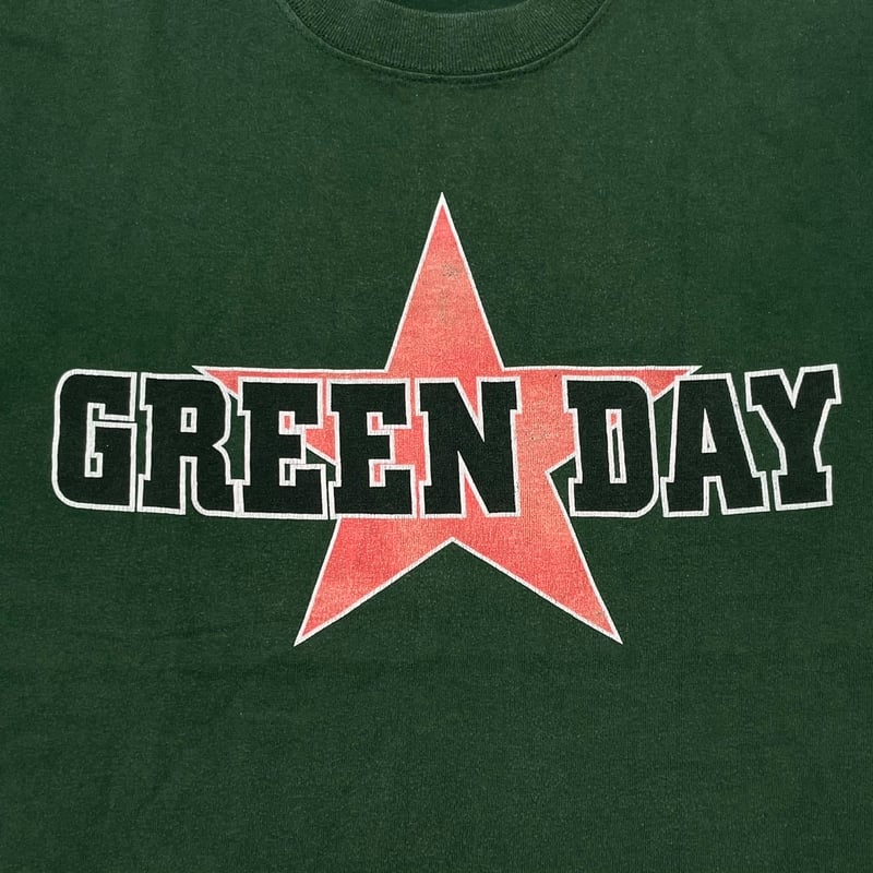 GREEN DAY SHENANIGANS TOUR GREEN LARGE 2883 | g GREEN DAY SHENANIGANS TOUR GREEN LARGE 2883 | g