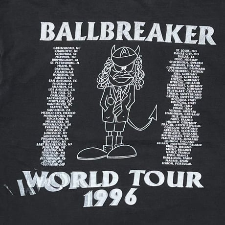 AC/DC BALL BREAKER WORLD TOUR 1996 BROCKUM XL 5004