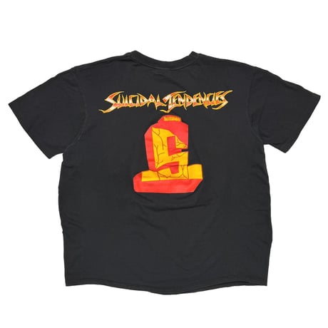 SUICIDAL TENDENCIES FEEL LIKE SHIT DEJAVU HANES LARGE 4898
