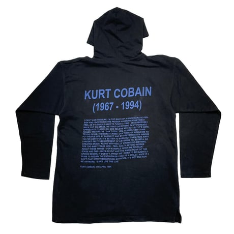 NIRVANA KURT COBAIN MEMORIAL DOODED SWEATSHIRT XL 3785