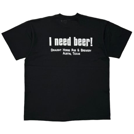 OLD & VINTAGE I got milk ... I need beer! BLACK FRUIT OF THE LOOM XL 7060